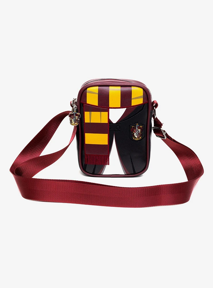 Harry Potter Hogwarts Gryffindor Uniform Embroidered Crossbody Bag