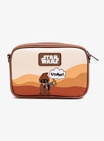 Star Wars Jawa Sandcrawler and Jawa Pose Crossbody Bag