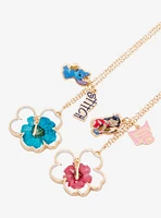 Disney Lilo & Stitch Floral Bestie Necklace Set - BoxLunch Exclusive