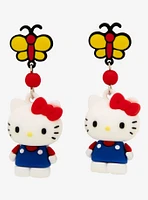 Sanrio Hello Kitty Butterfly Figural Earrings — BoxLunch Exclusive