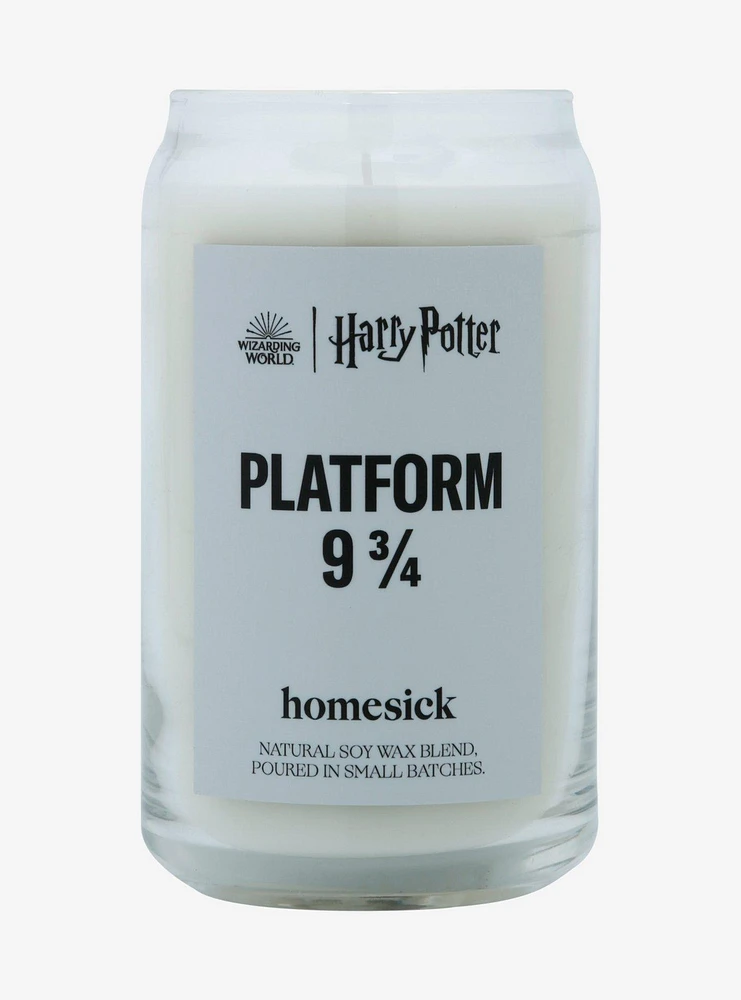 Homesick Harry Potter Platform 9 3/4 Candle