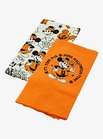 Disney Mickey Mouse Halloween Pumpkin Kitchen Towel Set