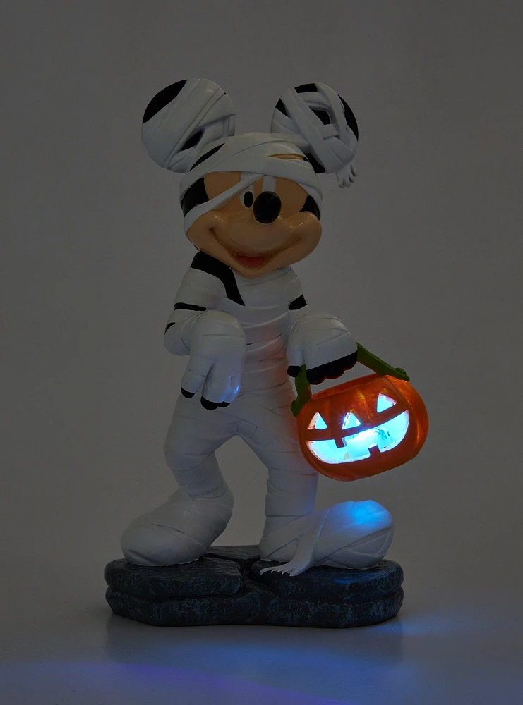 Disney Mickey Mouse Halloween Mummy Light-Up Garden Statue