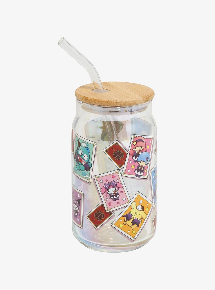 Hello Kitty And Friends Magic Card Glass Cup