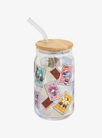 Hello Kitty And Friends Magic Card Glass Cup