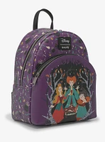 Loungefly Disney Hocus Pocus Sanderson Sisters Woods Mini Backpack