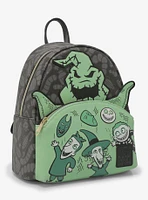 Loungefly The Nightmare Before Christmas Oogie Boogie Glow-In-The-Dark Mini Backpack