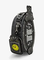 Disney The Haunted Mansion Plaque Crossbody Bag With Coin Pouch