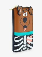 Scooby-Doo! Skeleton Glow-In-The-Dark Zipper Wallet