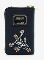 Scooby-Doo! Skeleton Glow-In-The-Dark Zipper Wallet