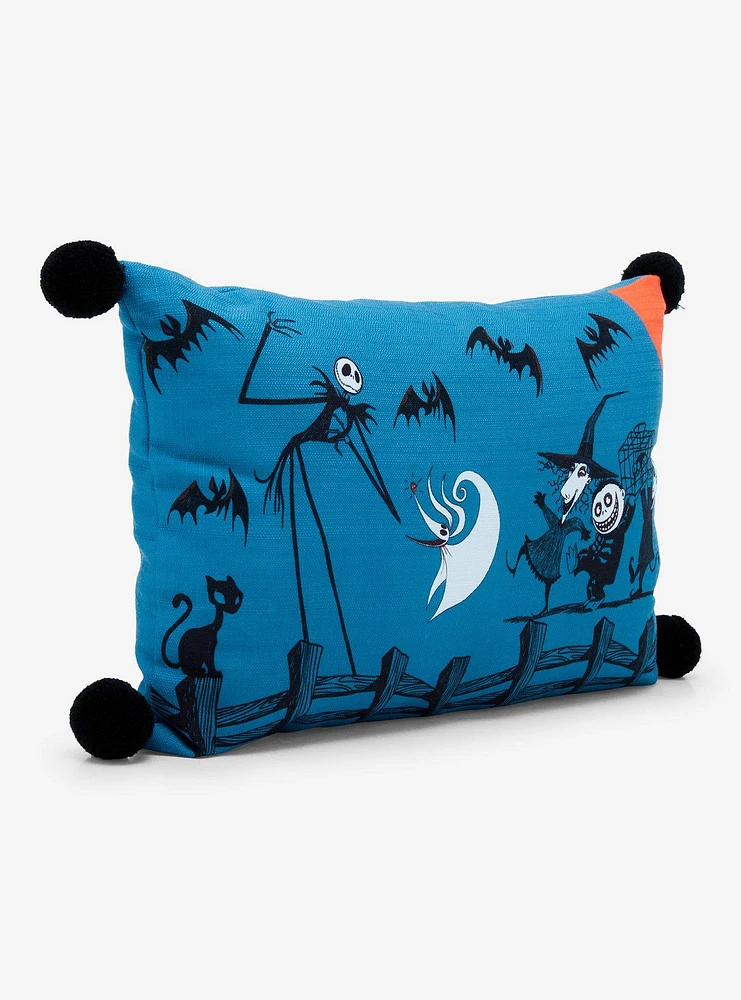 The Nightmare Before Christmas Jack & Oogie's Boys Pillow