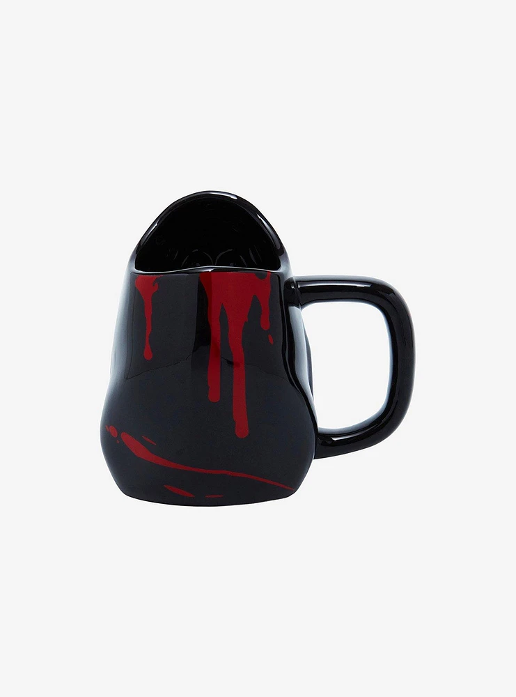 Ghost Face Bloody Figural Mug