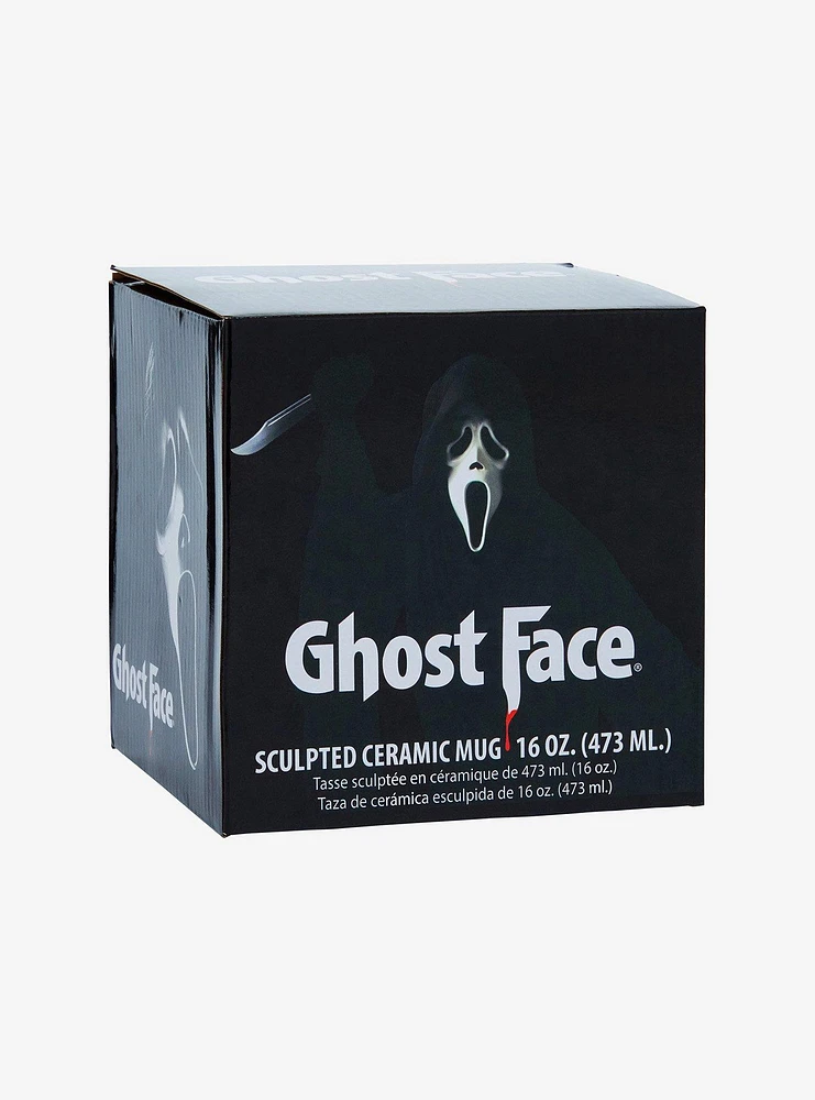 Ghost Face Bloody Figural Mug