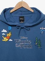 Disney Winnie the Pooh Embroidered Characters Hoodie - BoxLunch Exclusive