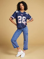 Disney Minnie Mouse Cropped Women's Football Jersey - BoxLunch Exclusive