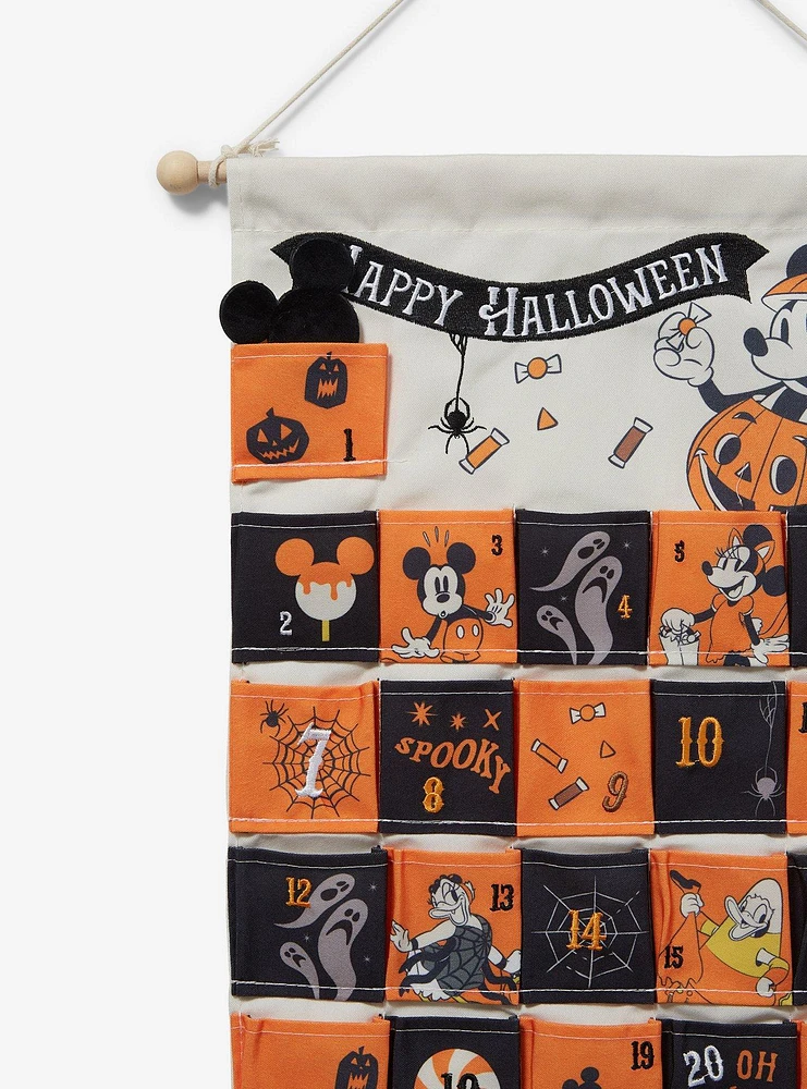 Disney Mickey Mouse And Friends Happy Halloween Pocket Advent Calendar