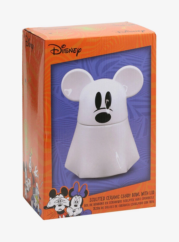 Disney Mickey Mouse Ghost Candy Dish