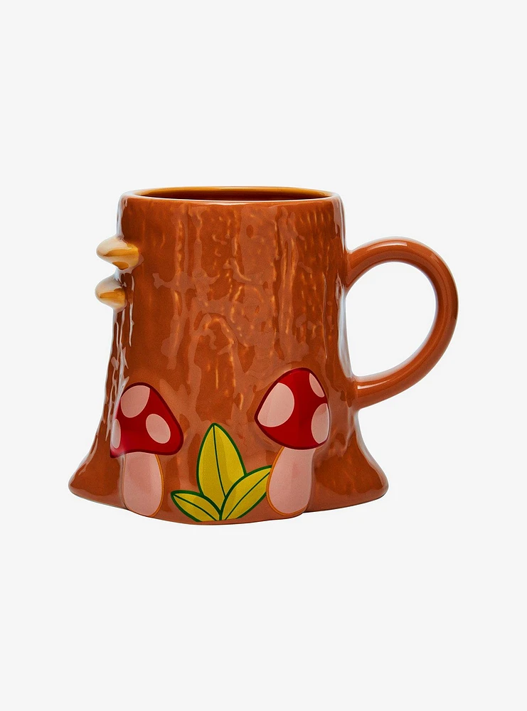 Frog Stump Figural Mug By Rhinlin