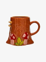 Frog Stump Figural Mug By Rhinlin