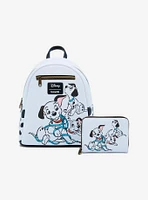 Loungefly Disney 101 Dalmatians Puppies Mini Zipper Wallet