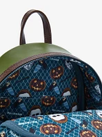 Loungefly Halloween Glow-In-The-Dark Mini Backpack With Knife Coin Pouch