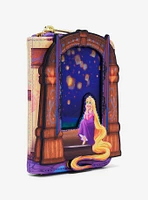Loungefly Disney Tangled Rapunzel Lenticular Lantern Window Small Zip Wallet - BoxLunch Exclusive