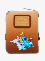 Loungefly Disney Lilo & Stitch Sleeping Stitch Small Zip Wallet - BoxLunch Exclusive