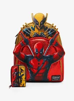 Loungefly Marvel Deadpool & Wolverine Layered Character Mini Backpack