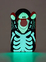 Loungefly Disney Winnie the Pooh Tigger Skeleton Costume Glow-in-the-Dark Small Zip Wallet