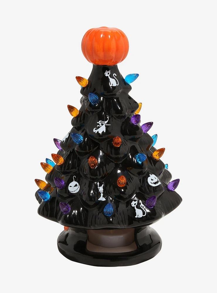 The Nightmare Before Christmas Halloween Light-Up Ceramic Tree