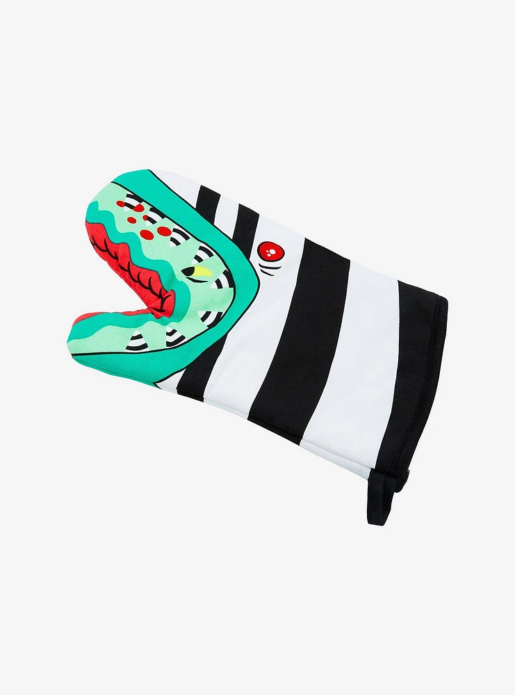 Beetlejuice Sandworm Oven Mitt