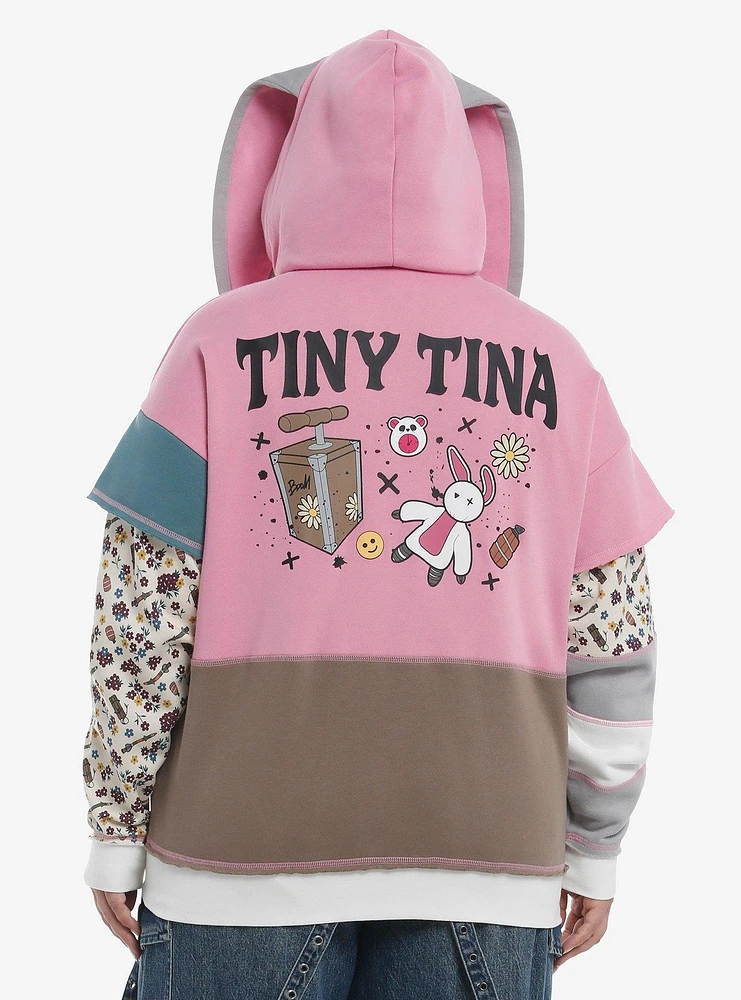 Borderlands Tiny Tina Girls Hoodie Plus