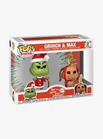 Funko Pop! Books How the Grinch Stole Christmas Grinch & Max Vinyl Figure Set