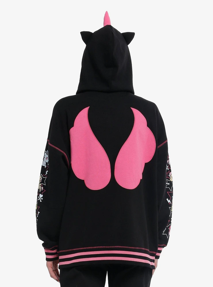 Tokidoki Unicorno Girls Oversized Hoodie