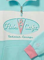 Cakeworthy Disney Pixar Cars Flo's Cafe Quarter Zip Sweatshirt