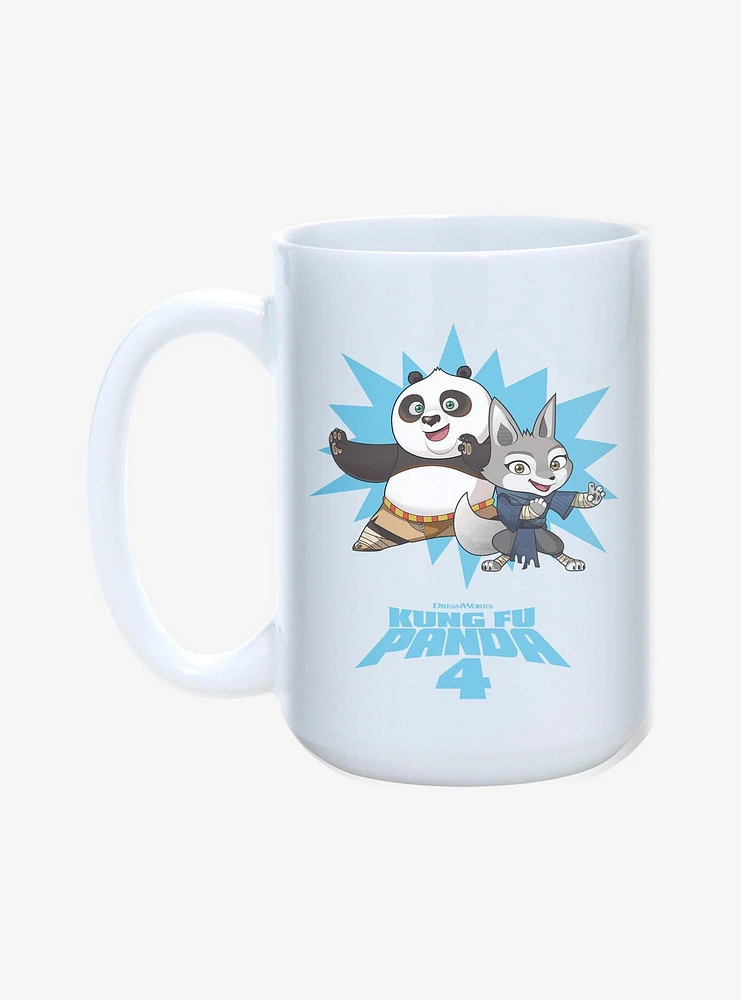 Kung Fu Panda 4 Po And Zhen 15oz Mug