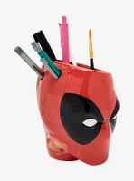 Marvel Deadpool Mask Figural Pencil Holder