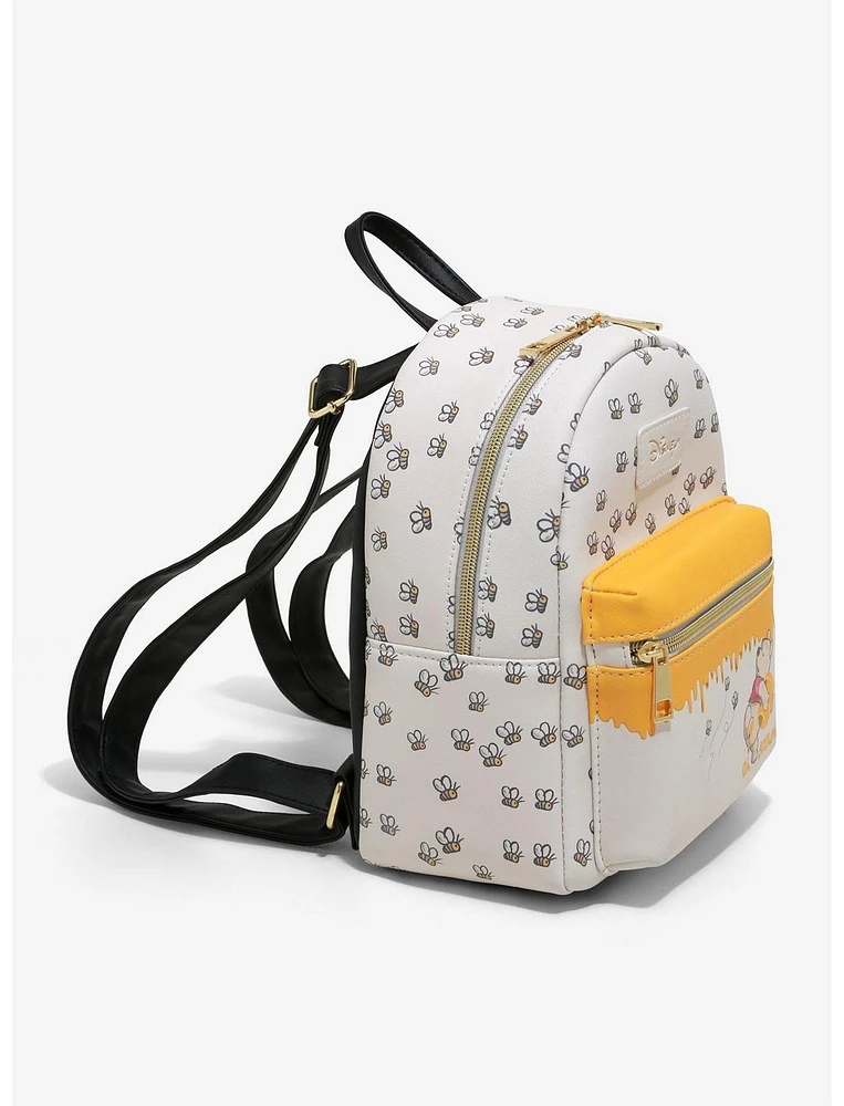 Loungefly Disney Winnie The Pooh Bees & Honey Mini Backpack