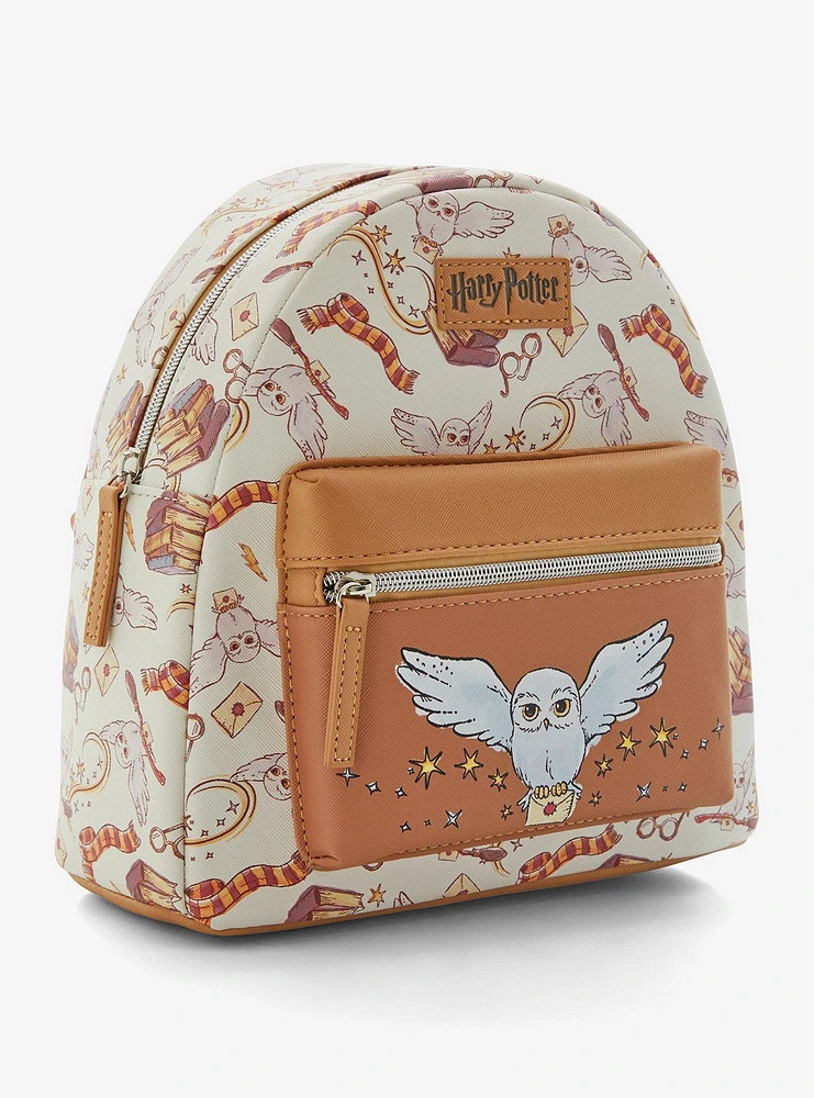 Harry Potter Hedwig Watercolor Mini Backpack