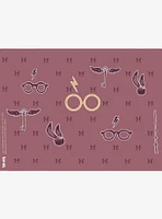 Harry Potter Maroon Gold Glasses 24oz Tumbler