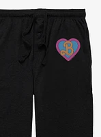 Barbie The Movie Heart Logo Pajama Pants