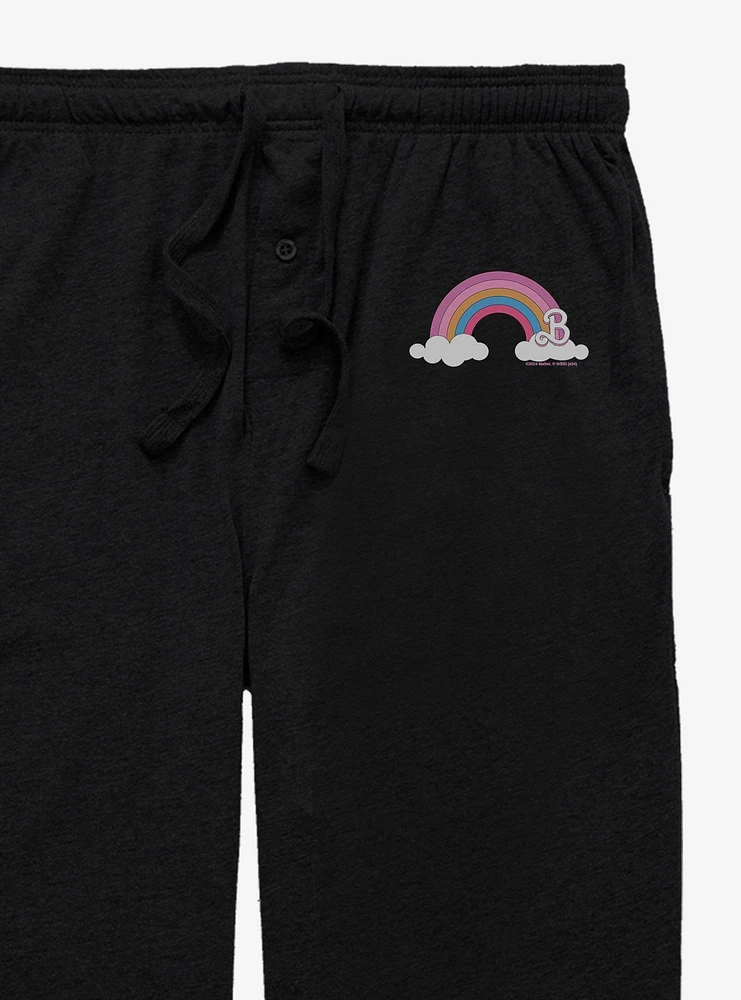 Barbie The Movie Rainbow Logo Pajama Pants