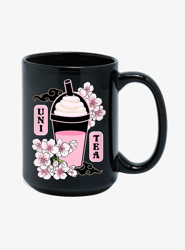 Cherry Blossom Uni Tea 15oz Mug