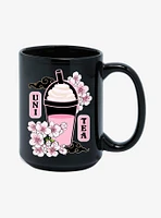 Cherry Blossom Uni Tea 15oz Mug