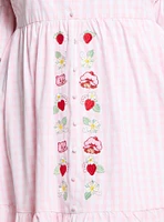 Strawberry Shortcake Gingham Icons Plus Smock Dress - BoxLunch Exclusive