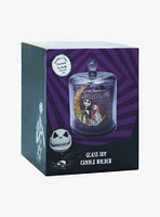 The Nightmare Before Christmas Jack & Sally Glass Soy Candle Holder