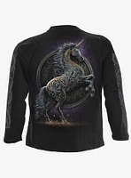 Spiral Celtic Unicorn Long Sleeve Shirt