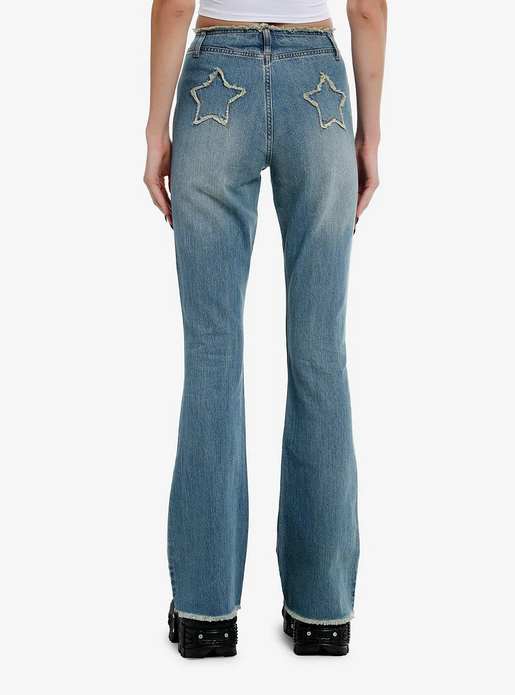 Star Raw Edge Jeans