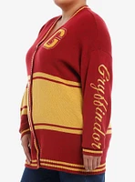 Harry Potter Gryffindor Varsity Girls Cardigan Plus