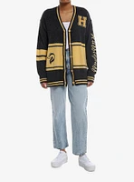 Harry Potter Hufflepuff Varsity Girls Cardigan